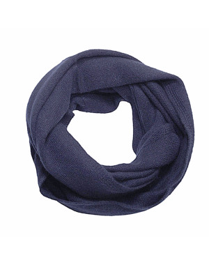 Scaldacollo sciarpa cashmere blu