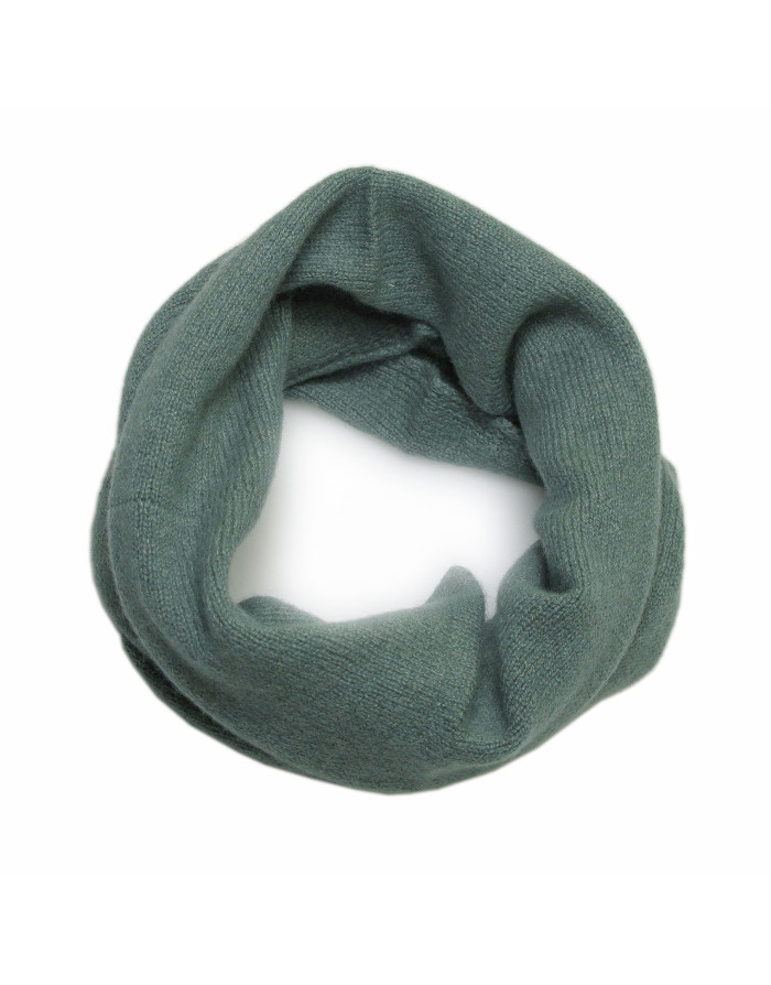 Scaldacollo sciarpa cashmere verde