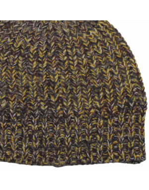Cappello cashmere a coste